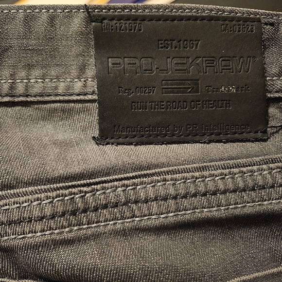 Projek Raw Gray Denim Jeans - Picture 2 of 3